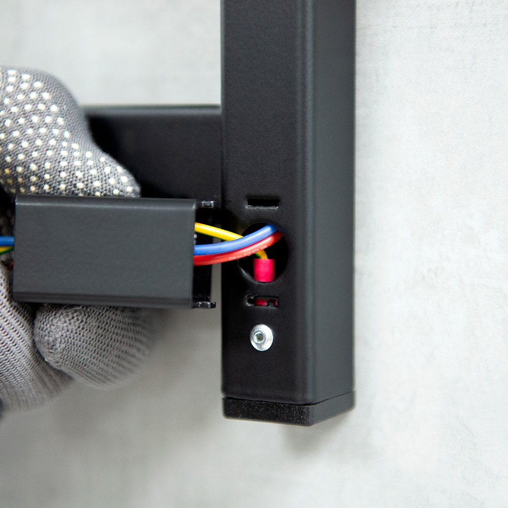 Полотенцесушитель Пэк сп 20 кв П 80х50 белый ВГП