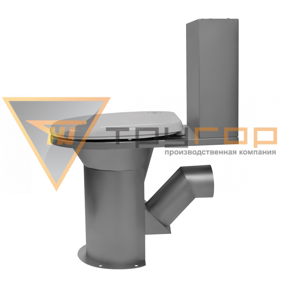 Унитаз напольный с баком антивандальный УЛЬТРА ЛАЙТ